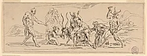 Bacchanalia with a Goat
