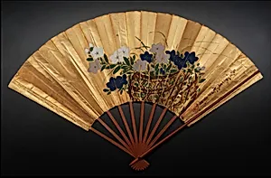 Balloon Flowers in a Basket