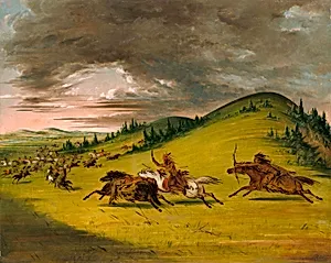 Battle Between Sioux and Sac and Fox