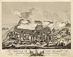 Battle of New Orleans by Joseph Yeager, 1792 - 1859
