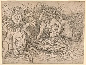 Battle of the Sea Gods, right half
