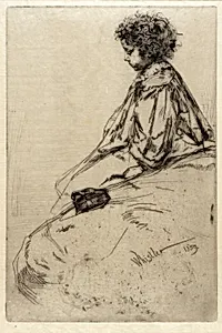 Bibi Lalouette by James McNeill Whistler