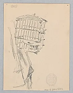 Birdcage by Robert Frederick Blum, American, 1857–1903