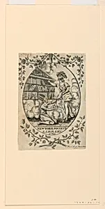 Book-Plate of the New York Society Library