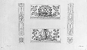 Bound print by Gilles Paul Cauvet, French, 1731–1788