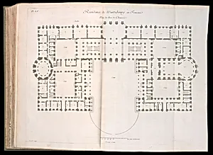 Bound print by Germain Boffrand, French, 1667–1754