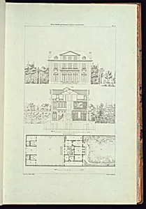 Bound print by Jean-Charles Krafft, French, 1764 - 1833