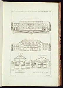 Bound print by Jean-Charles Krafft, French, 1764 - 1833