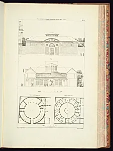Bound print by Jean-Charles Krafft, French, 1764 - 1833