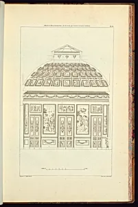 Bound print by Jean-Charles Krafft, French, 1764 - 1833
