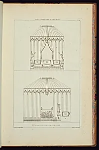 Bound print by Jean-Charles Krafft, French, 1764 - 1833