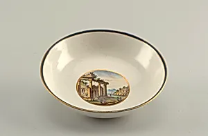 Bowl, from a "Topographical" Dinner or Dessert Service ("A Vedute")