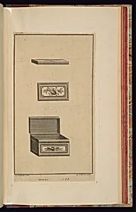 Box or Snuffbox Design by Richard de Lalonde, French, active 1780–96