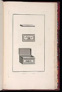 Box or Snuffbox Design by Richard de Lalonde, French, active 1780–96