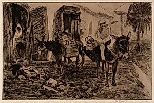Boy and Donkeys (Donkey Boy)