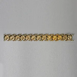 Bracelet (the Latin words NONRELINQUES on one side, NONRELINQUAM on the other)