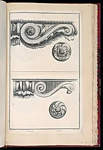 Bracket and Rosette Designs by Richard de Lalonde, French, active 1780–96