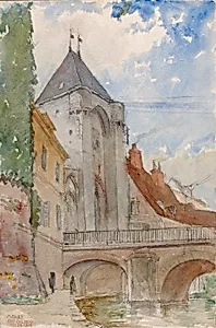 Bridge at Moret, France