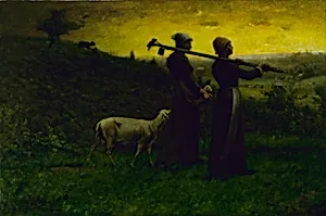Bringing Home the New Born Lamb