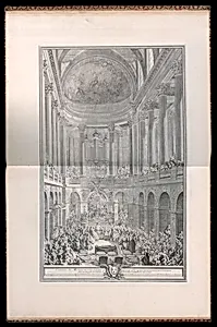 CÃ©rÃ©monie du Mariage de Louis Dauphin de France avec Marie ThÃ©rÃ¨se Infante DâEspagne dans la Chapelle du ChÃ¢teau de Versailles le XXIII FÃ©vrier M.D. CCXLV.