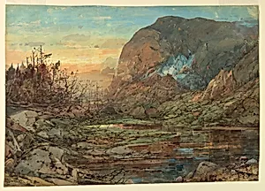 Carter Dome from Carter Lake, New Hampshire