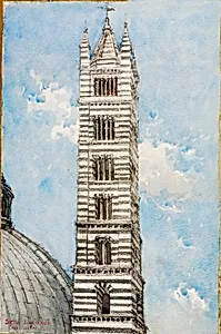 Cathedral Tower, Siena