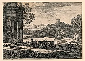 Cattle Driven Home Through a Storm