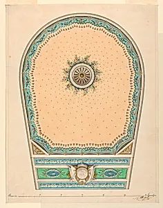 Ceiling Decoration for a Florentine Theater
