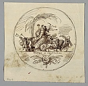 Ceres and Triptolemus by Felice Giani, Italian, 1758–1823