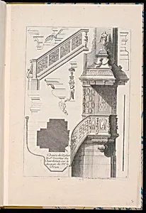 Chaire de lâEglise de St. Nicolas du Chardonet sur le dessein de Mr. Le Brun