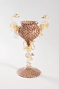 Chalice by Artisti Barovier, Italian, 1877 - 1914