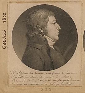 Charles N. D. Gervais by Charles Balthazar Julien Févret de Saint-Mémin, 12 Mar 1770 - 23 Jun 1852