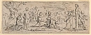 Children Playing With a Satyr