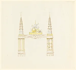 Chimney-piece, West Wall of Music Room