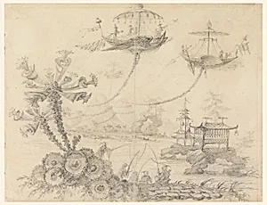Chinoiserie Fantasy by Jean-Baptiste Pillement, French, 1728–1808