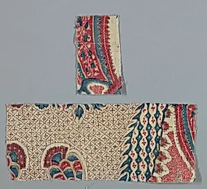 Chintz fragments by Unknown