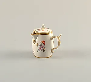 Chocolate Pot with Floral Sprays