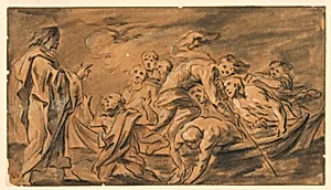Christ Appearing to the Apostles at the Sea of Gallilee (Lake Tiberias), the Miraculous Draught of Fishes