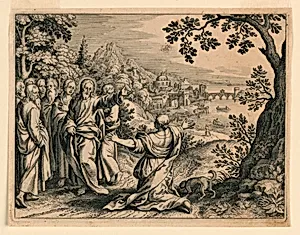 Christ Healing Daughter of Woman of Canaan