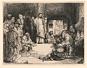 Christ Preaching ('La Petit Tombe')