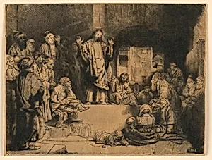 Christ Preaching ("La Petite Tomb")