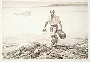 Clam Digger's Return by Kerr Eby