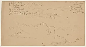 Cloud Sketch by Frederic Edwin Church, American, 1826–1900
