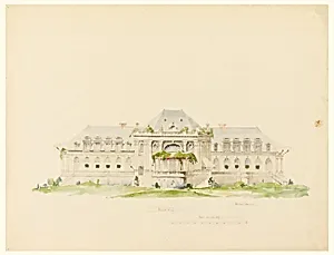 Clubhouse and Golf Club, Newport, Rhode Island