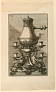 Coffee-pot and Stand from