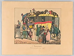 Comment, j'ai perdue mon ... coin? Plate 1 of "InconvÃ©nient"