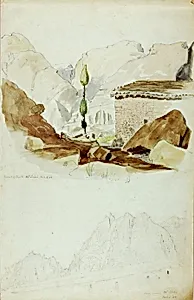 Convent of Elijah, Mt. Sinai by Miner Kilbourne Kellogg