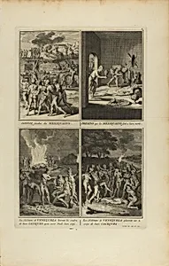 Convoi FunÃ¨bres des Mexiquains/Presens que les Mexiquains...les Habitans de Venezuela.../