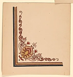 Corner Design for Mosaic Floor