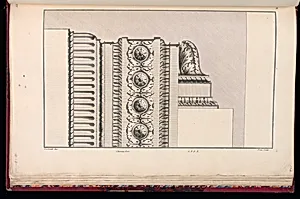 Cornice Design with Profile by Richard de Lalonde, French, active 1780–96